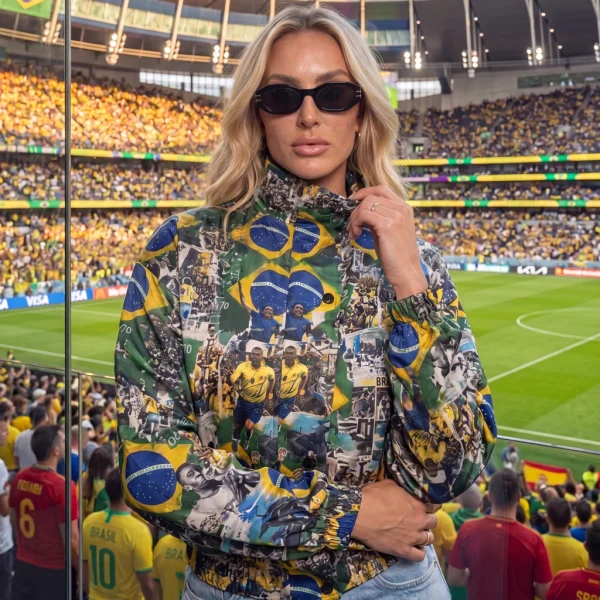 JAQUETA RETROSPECTIVA OVERSIZE